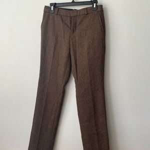 Banana Republic Reegan Straight Leg Wool Trousers Size 2